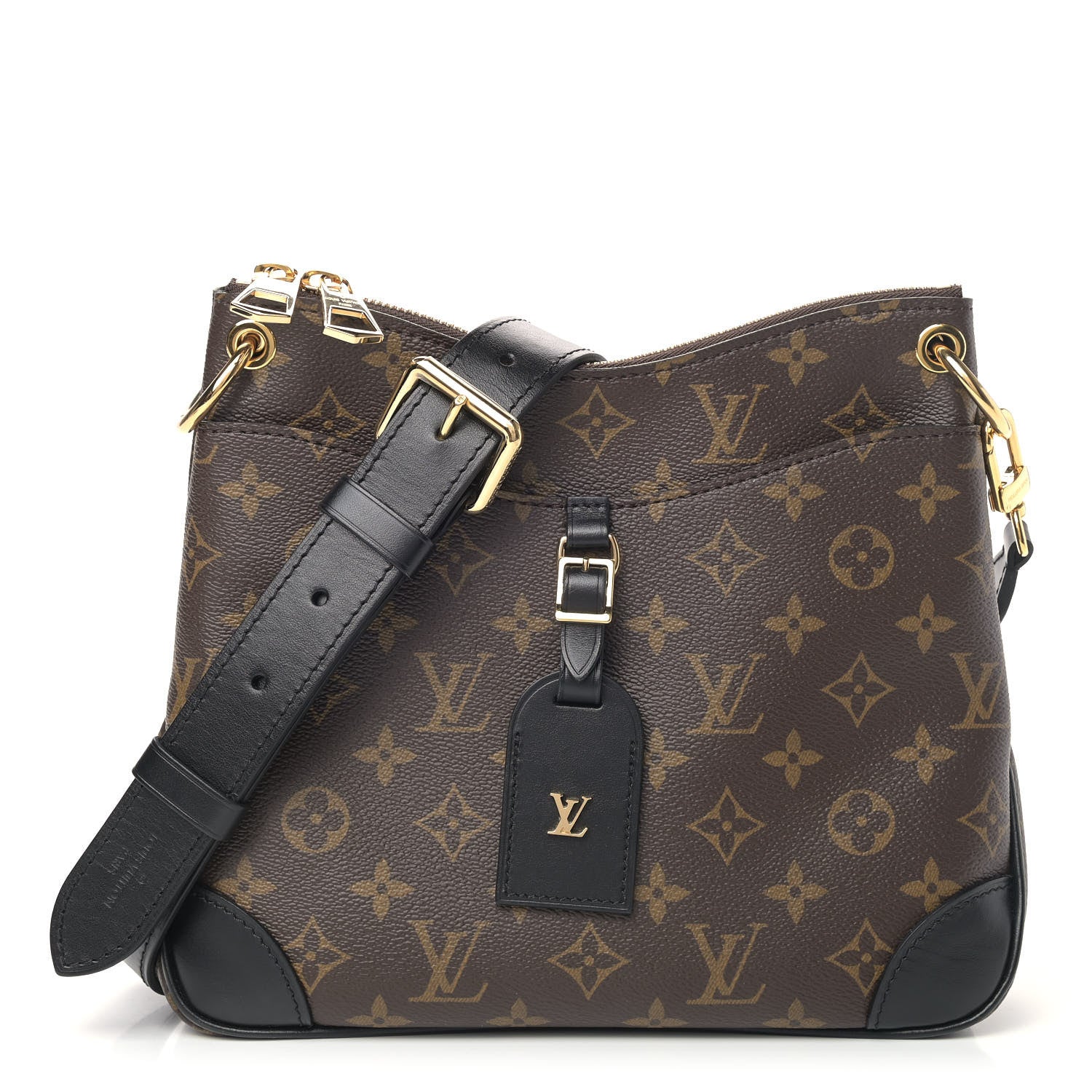 Louis Vuitton Monogram Odeon PM Black 1 of 4