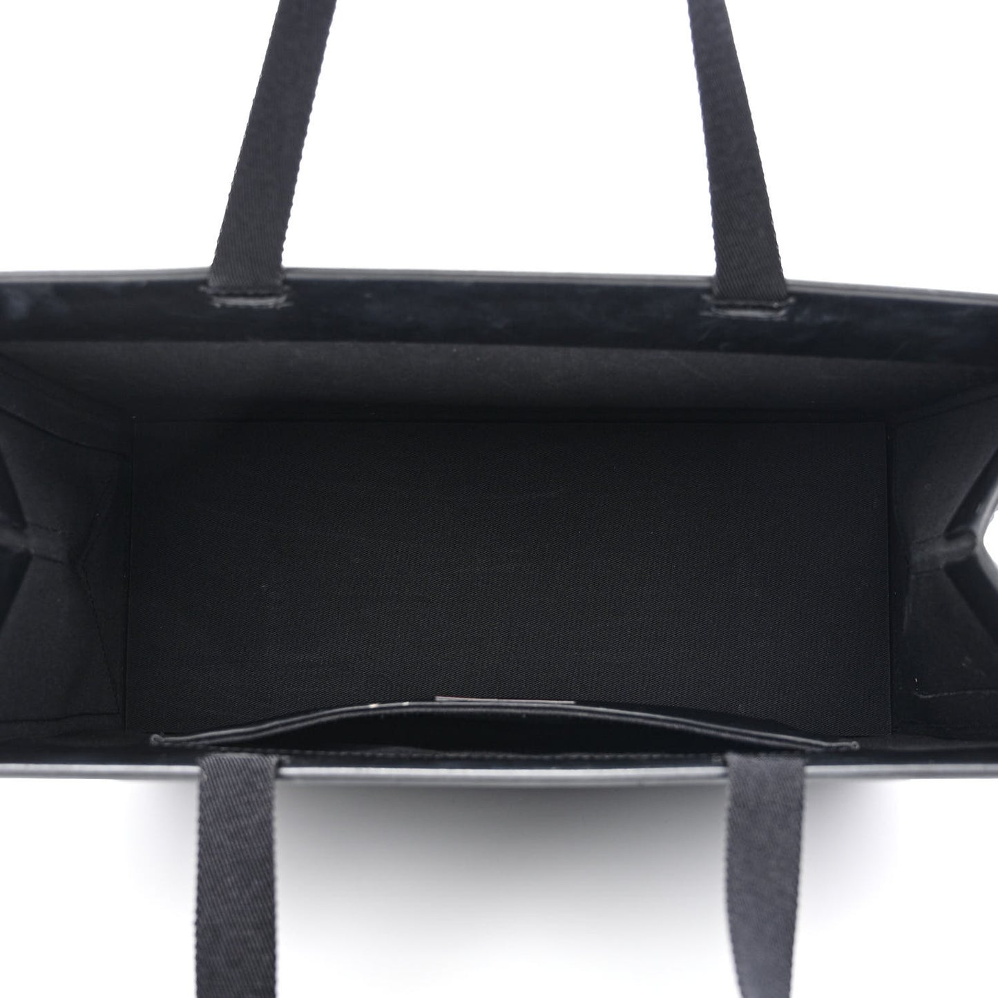 Printed Calfskin VLTN Tote Black