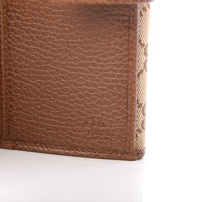 Gucci Monogram Continental Flap Wallet Brown 6 of 7