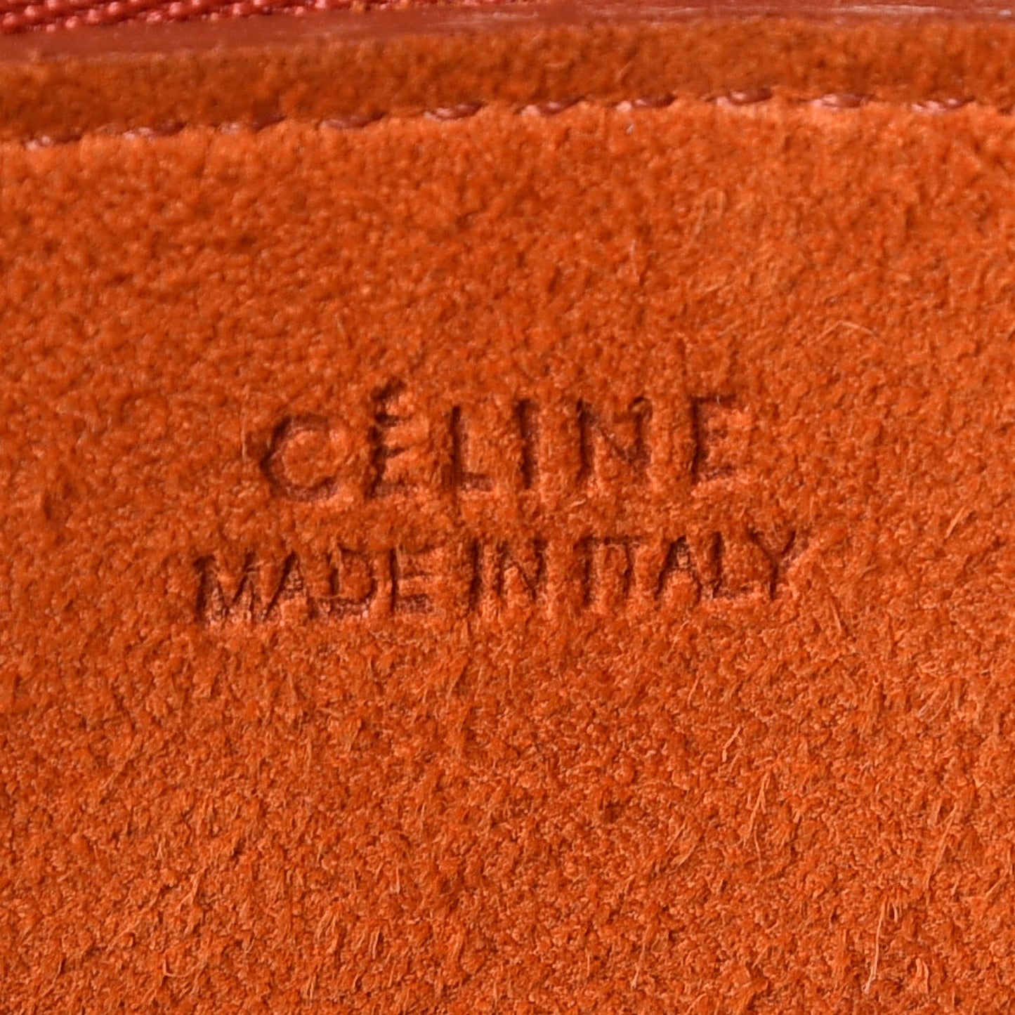 Bullhide Calfskin Small Ring Handbag Burnt Orange
