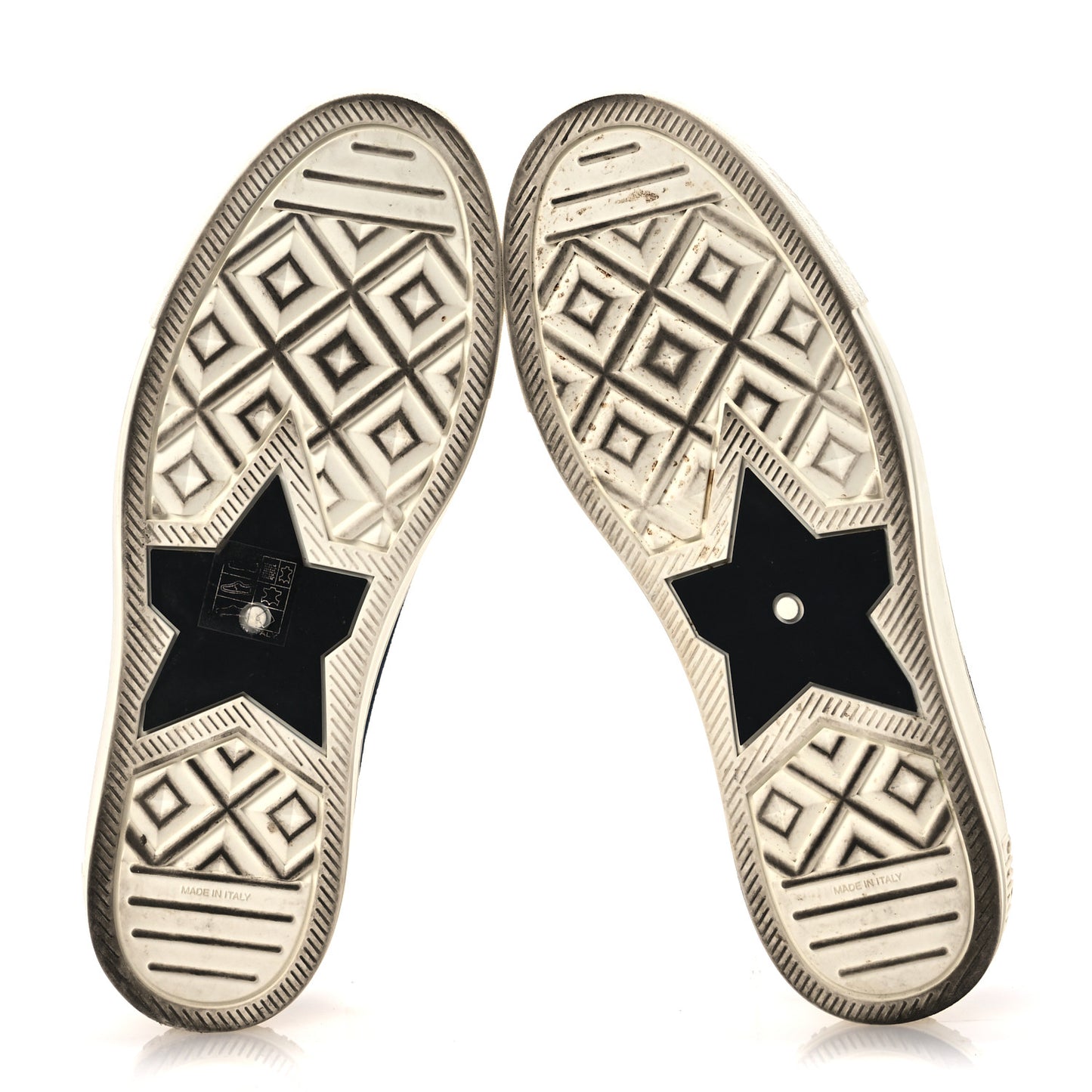 Canvas Womens Walk'n'Dior Low Top Sneakers 40 Navy