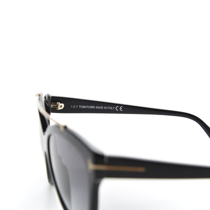 Tom Ford Livia Cat Eye Sunglasses TF518 Black 5 of 8