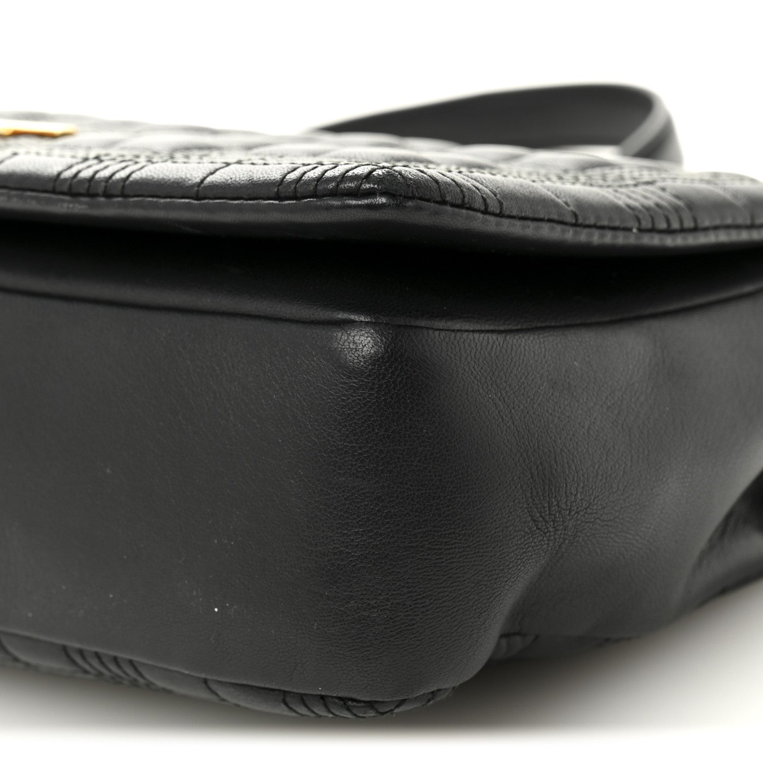Burberry Lambskin Quilted Medium Lola Bag Black 10 of 10