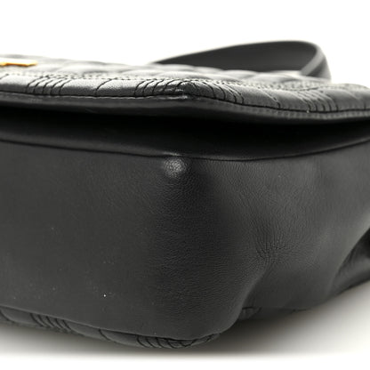 Burberry Lambskin Quilted Medium Lola Bag Black 10 of 10