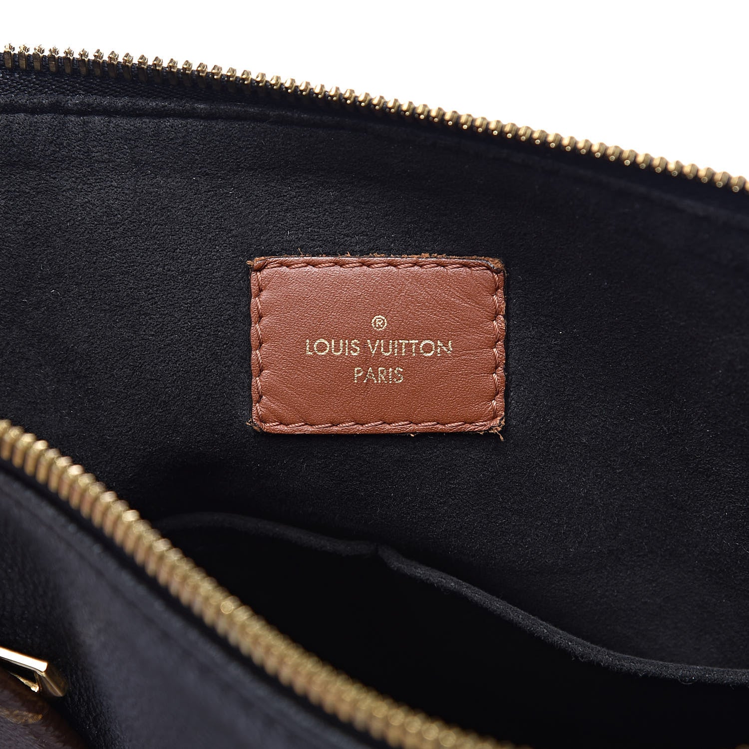 Louis Vuitton Monogram V Tote MM Black 7 of 16