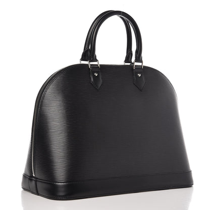 Louis Vuitton Epi Alma GM Black 3 of 7