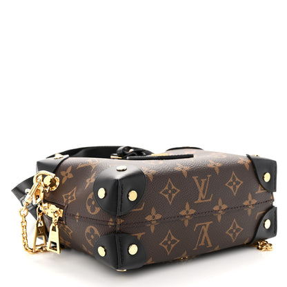 Louis Vuitton Monogram Petite Malle Souple Black 4 of 9