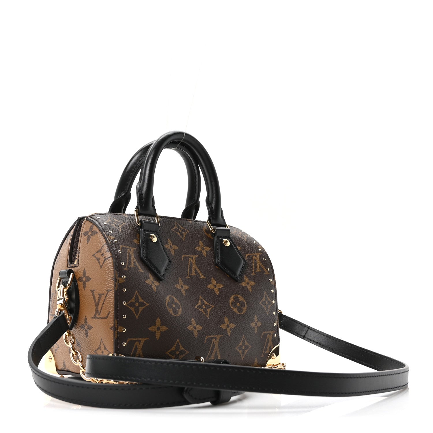 Louis Vuitton Reverse Monogram Speedy Trunk 20 3 of 9