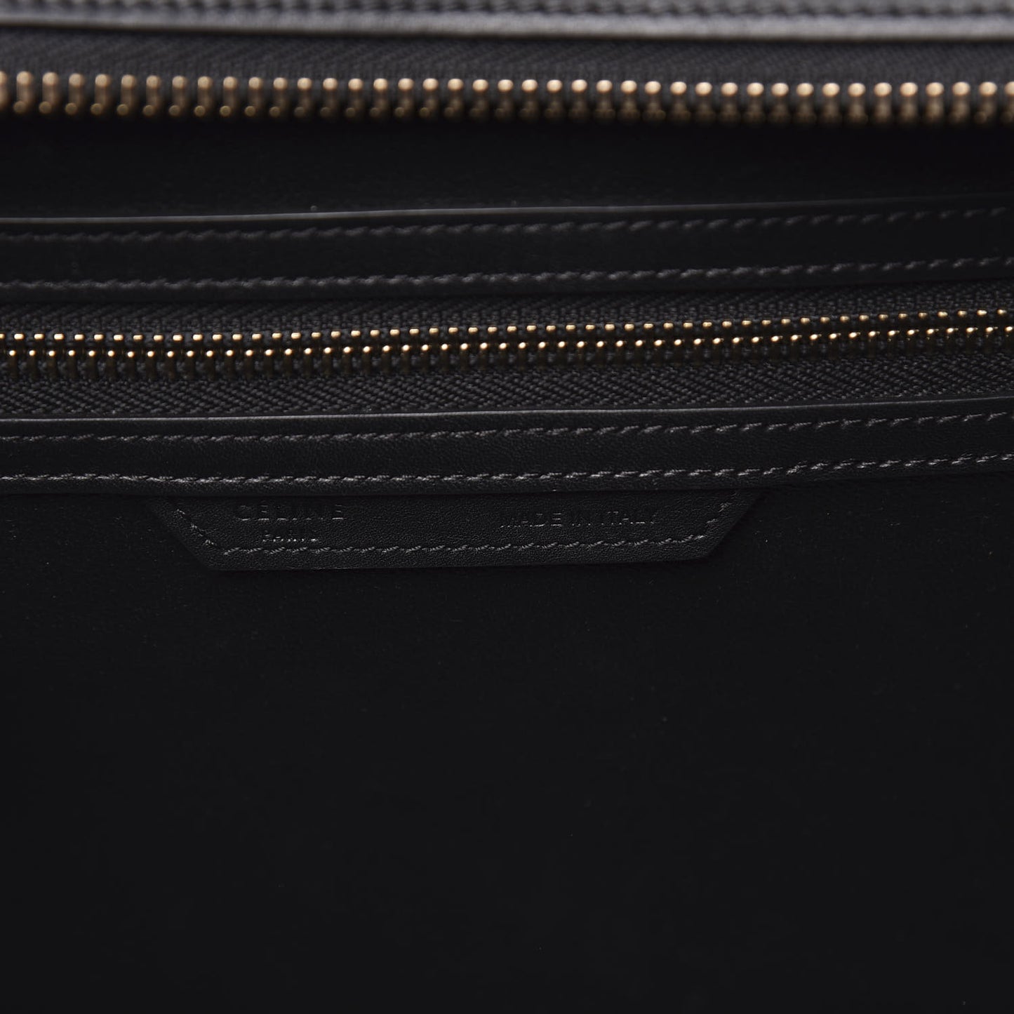 Smooth Calfskin Mini Luggage Black