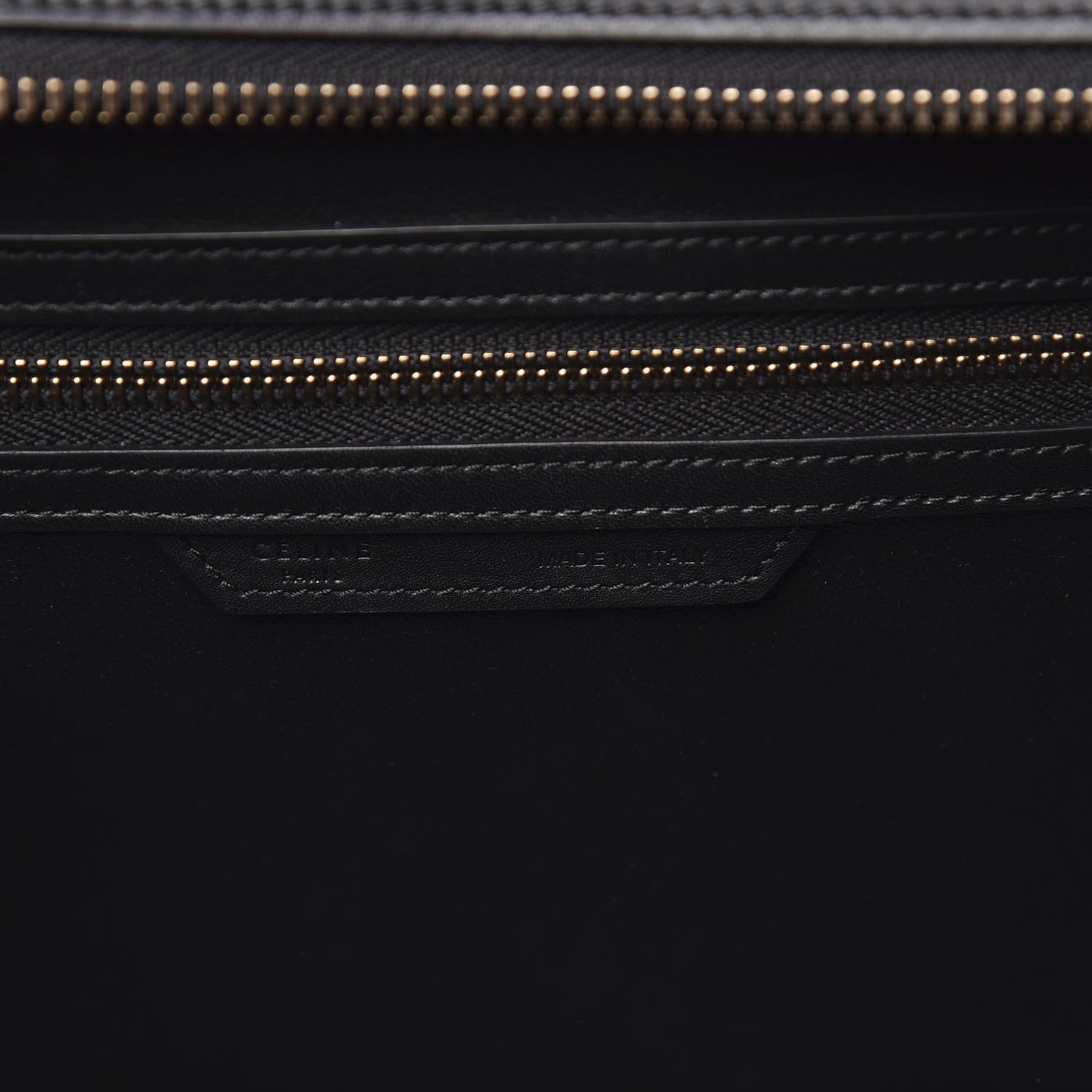 Celine Smooth Calfskin Mini Luggage Black 6 of 13