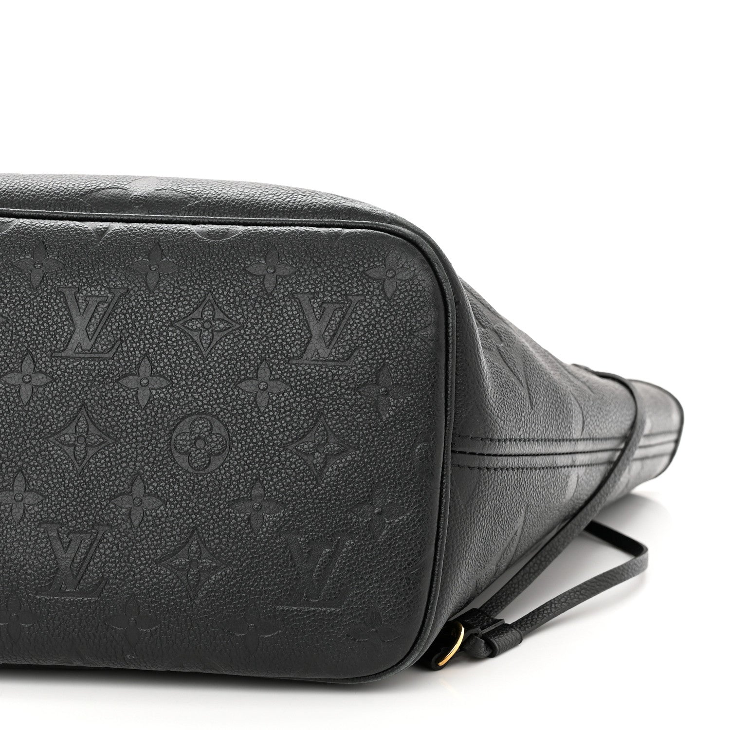 Louis Vuitton Empreinte Monogram Giant Neverfull MM Black 9 of 10