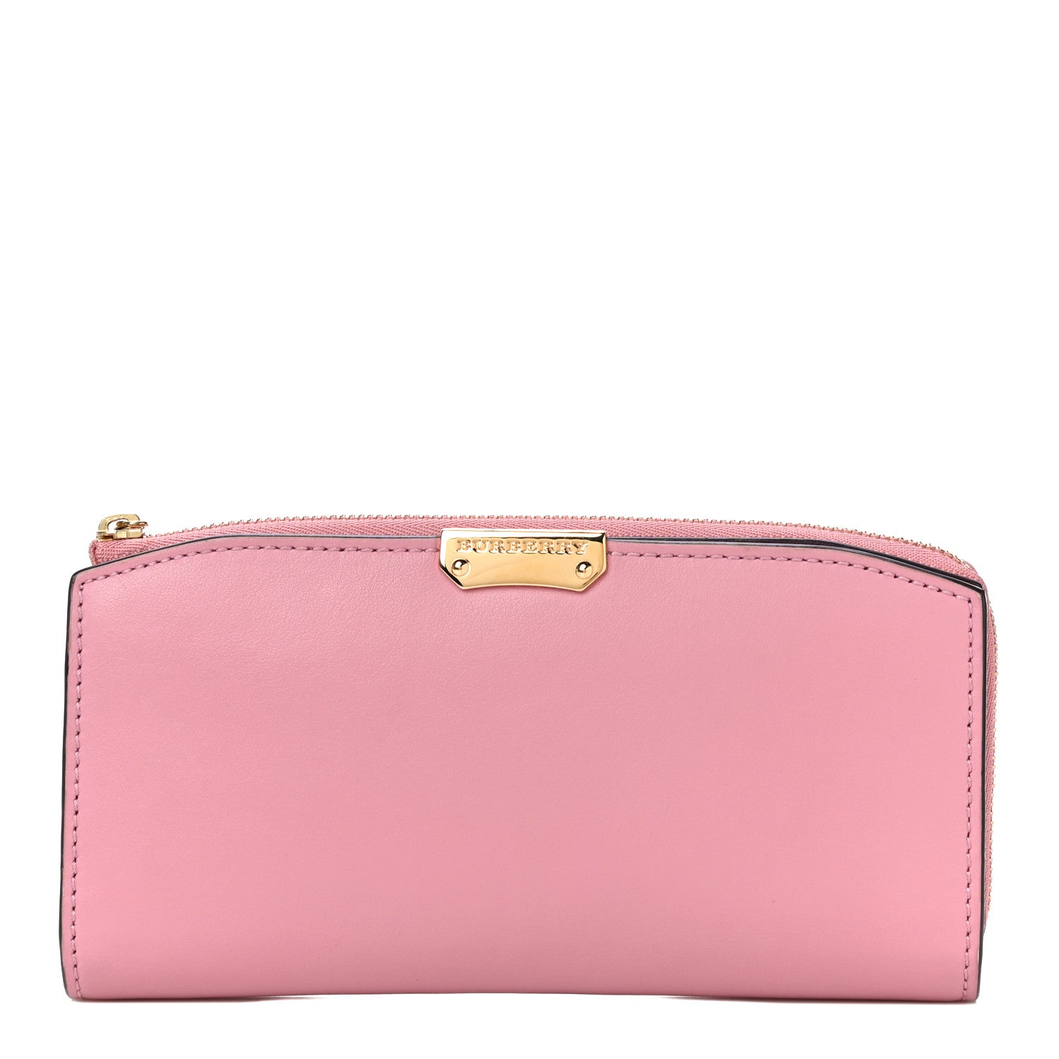 Burberry Calfskin Alvington Continental Wallet Pale Orchid 1 of 11