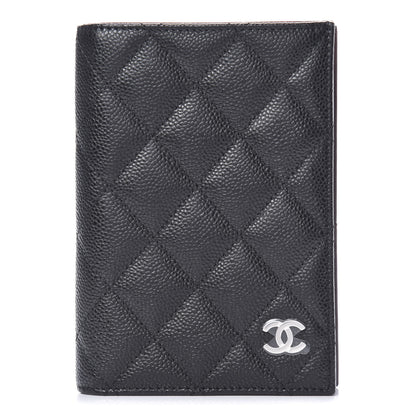 Chanel Caviar Quilted Passport Holder Black 1 of 8