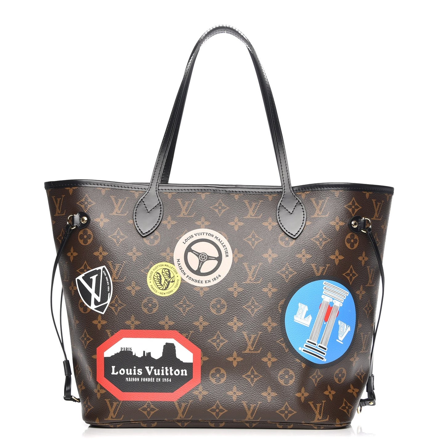 Monogram World Tour Neverfull MM