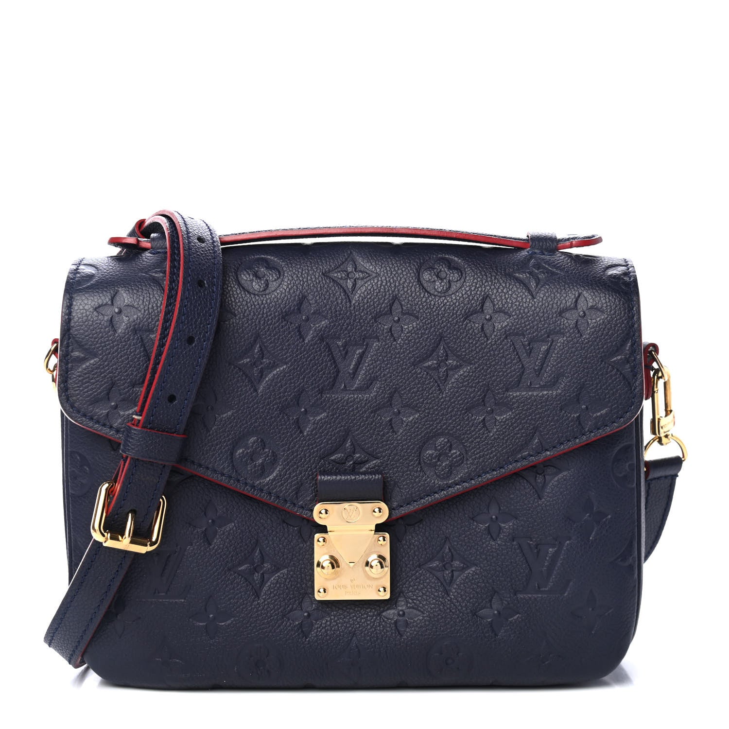 Louis Vuitton Empreinte Pochette Metis Marine Rouge 1 of 4