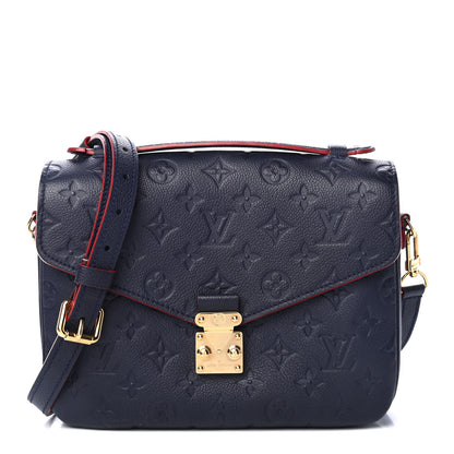 Louis Vuitton Empreinte Pochette Metis Marine Rouge 1 of 4
