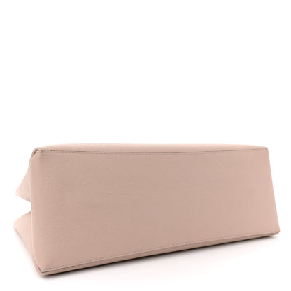 Louis Vuitton Grained Calfskin Lockme Shopper Greige 4 of 12