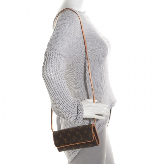 Louis Vuitton Monogram Pochette Twin PM 2 of 7
