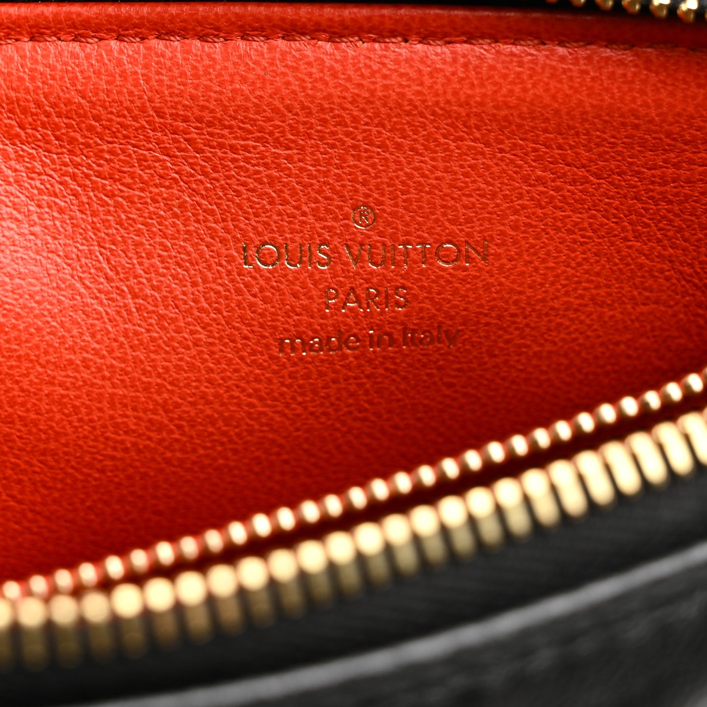 Lambskin Embossed Monogram Coussin BB Black
