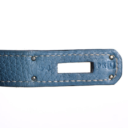 Hermes Togo Birkin 35 Blue Jean 17 of 37