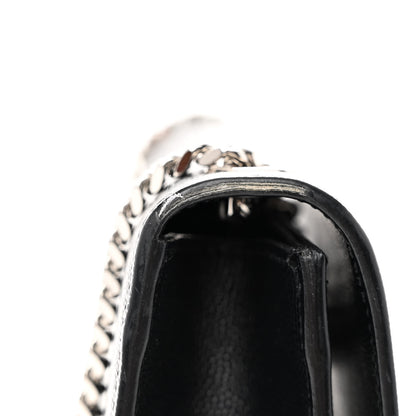 Saint Laurent Grain De Poudre Small Monogram Kate Satchel Black 12 of 13