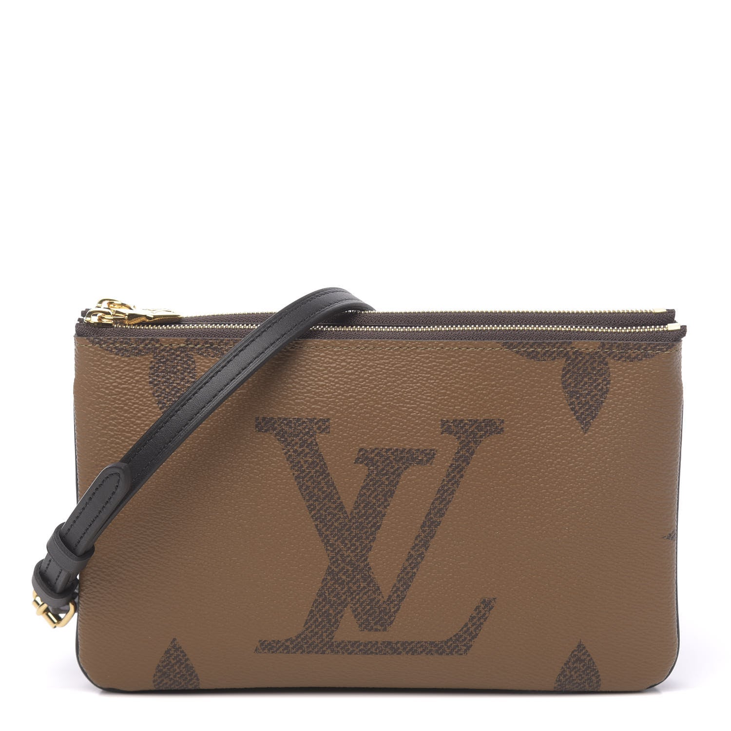 Louis Vuitton Reverse Monogram Giant Double Zip Pochette 1 of 10