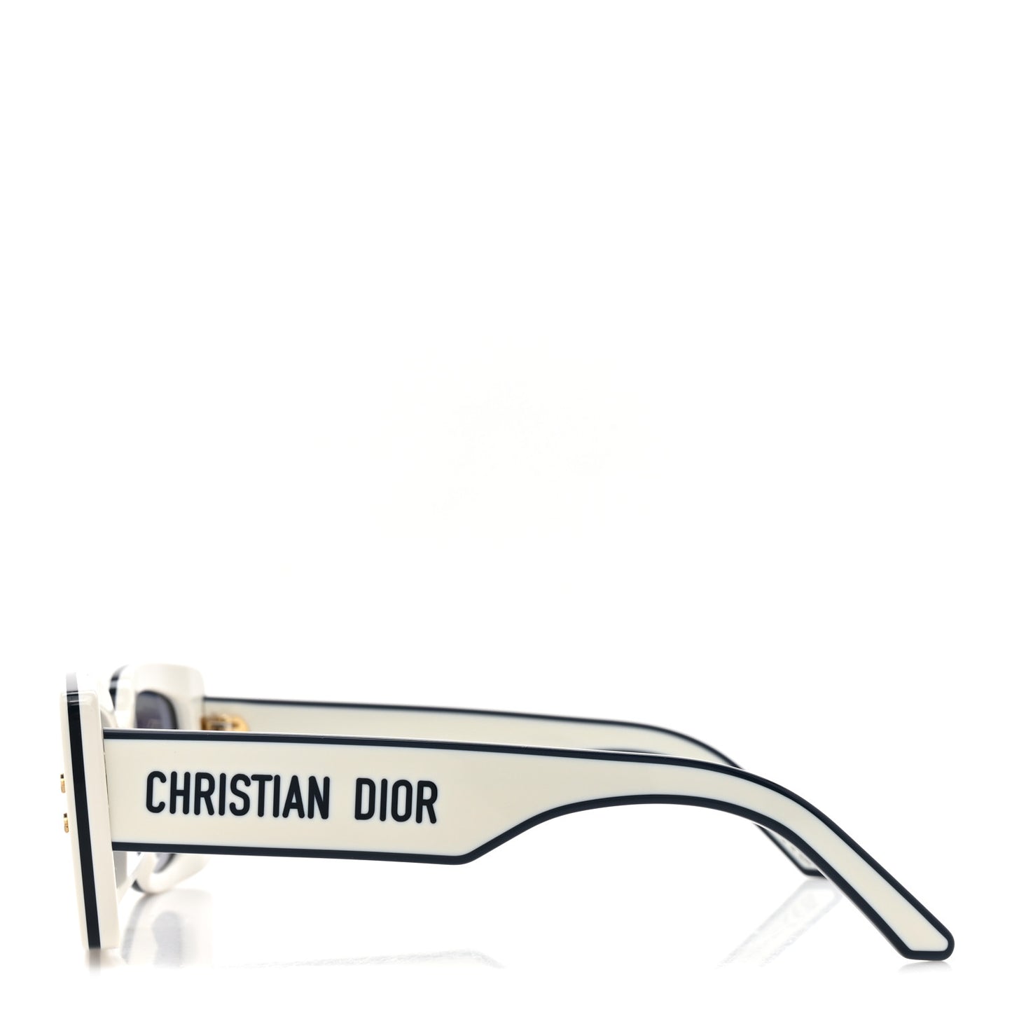 Diorpacific S1U Square Sunglasses White Blue