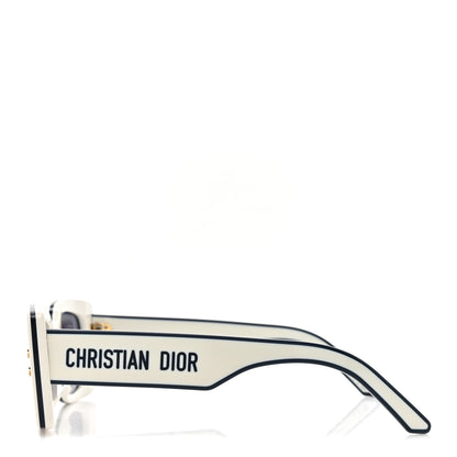Christian Dior Diorpacific S1U Square Sunglasses White Blue 3 of 8