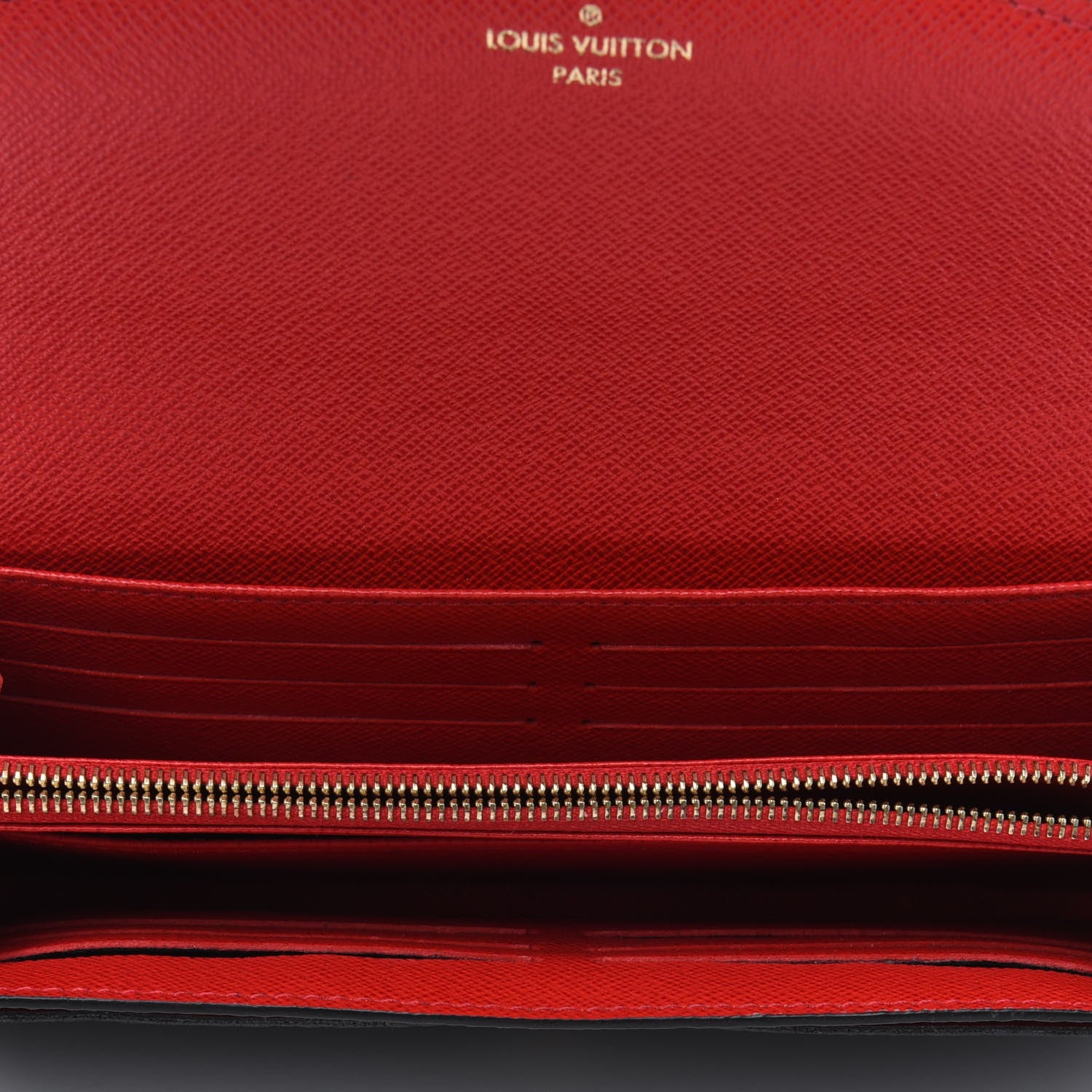 Louis Vuitton Monogram Sarah Wallet NM Coquelicot 3 of 11
