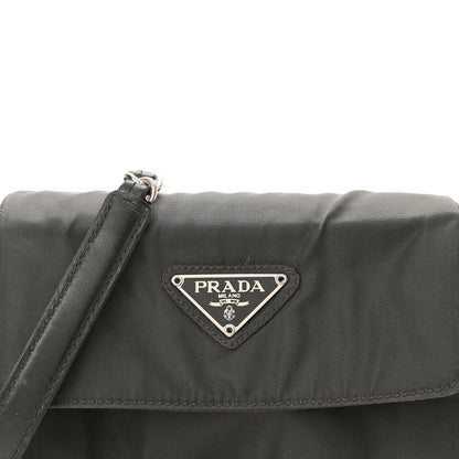 Prada Nylon Messenger Bag Green 8 of 11
