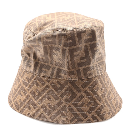 Fendi Technical Fabric FF Reversible Bucket Hat S Tobacco Beige 6 of 13