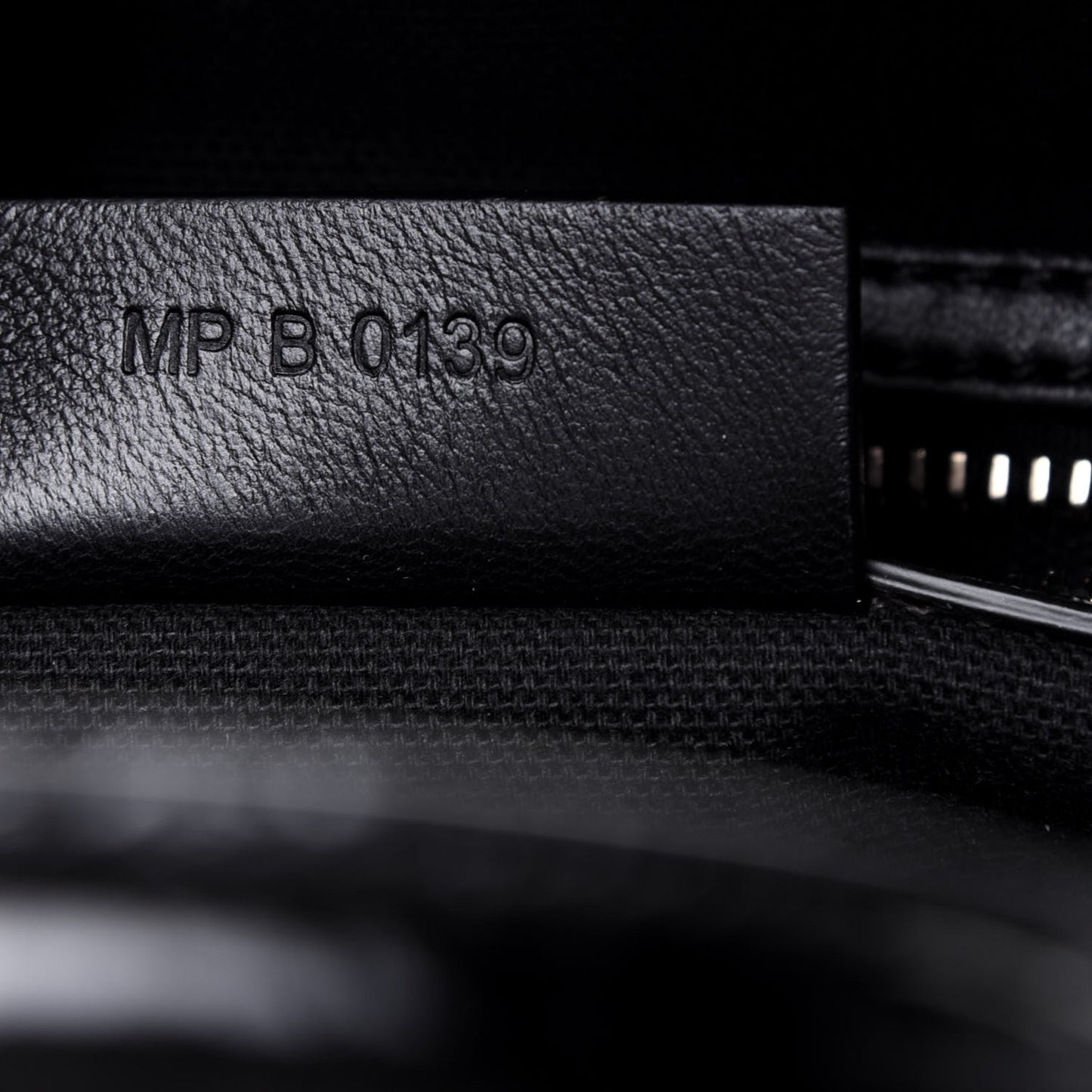 Calfskin Crocodile Embossed Small Antigona Black