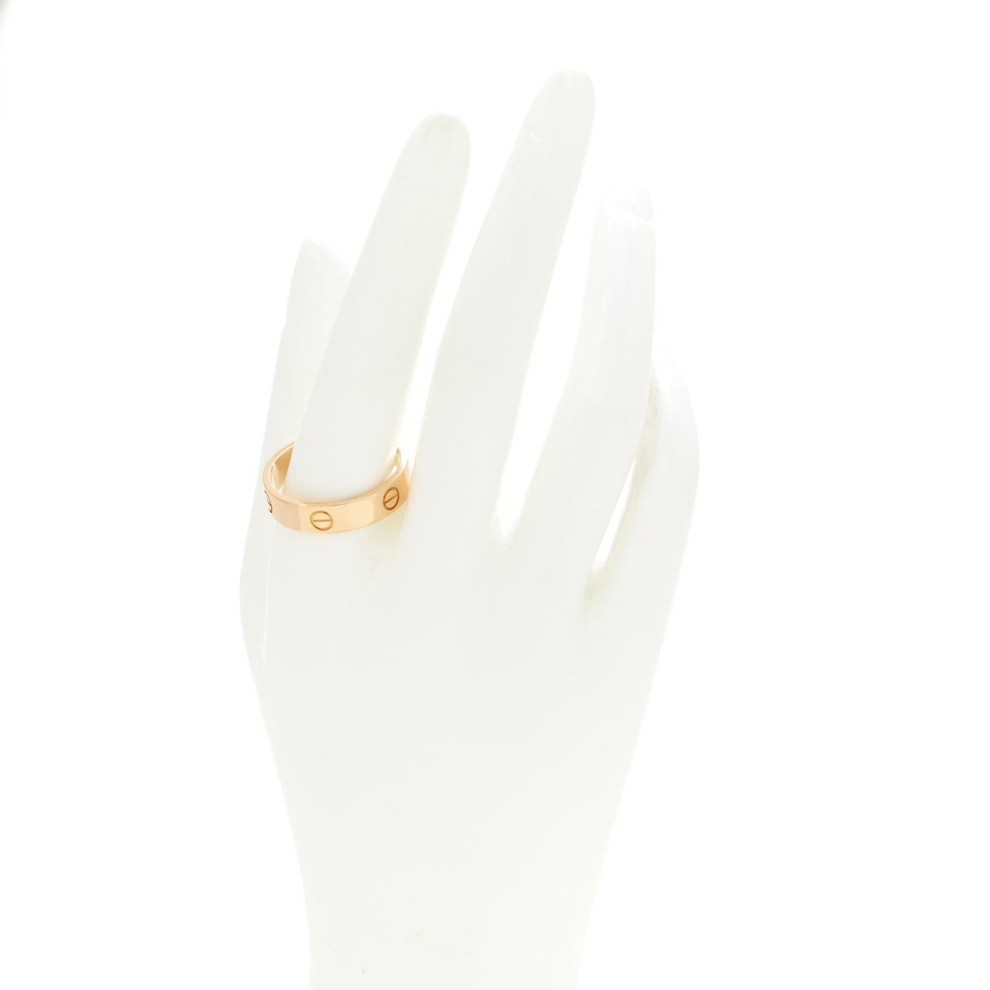 18K Yellow Gold 5.5mm LOVE Ring 68 12.25