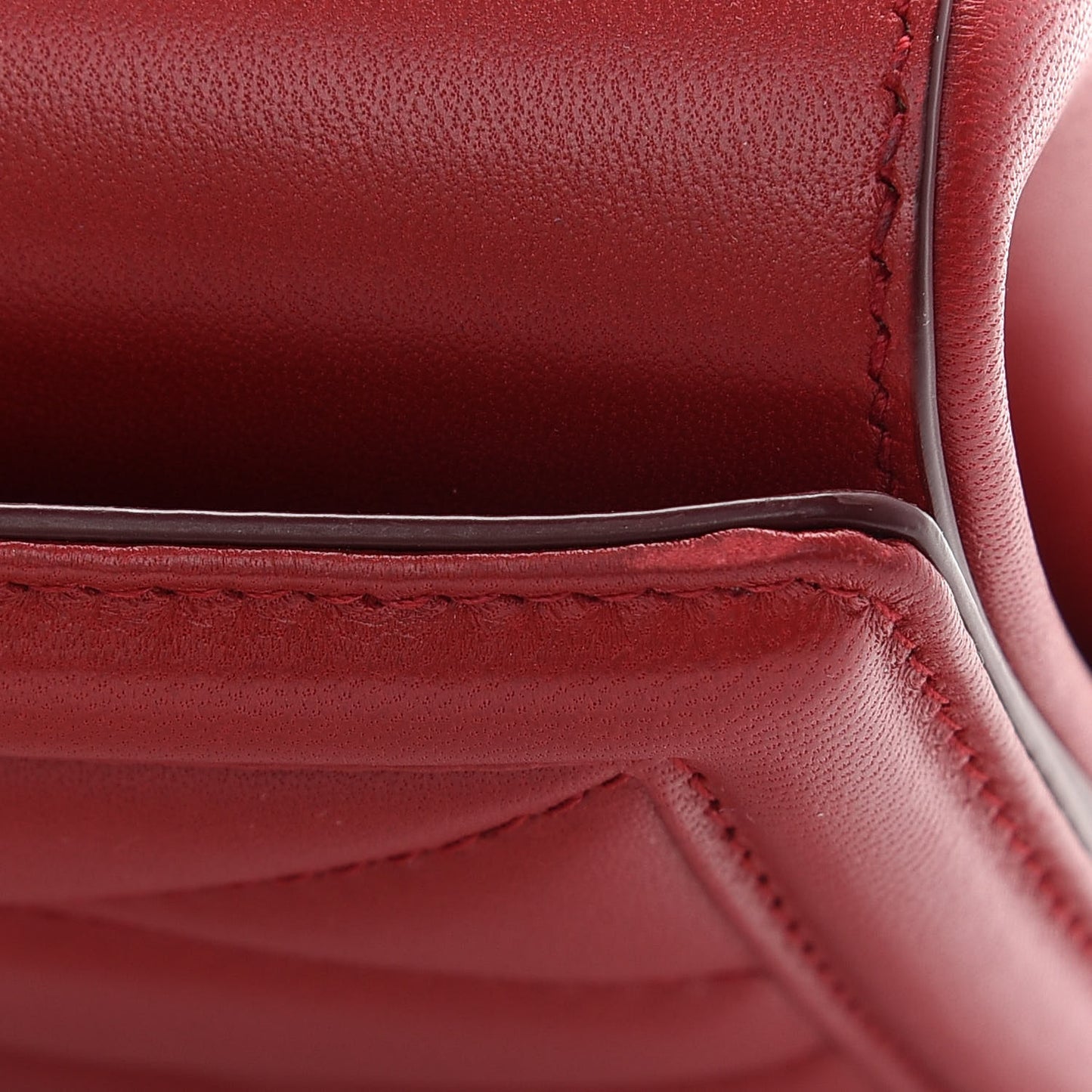 Calfskin Medium Devotion Crossbody Bag Red