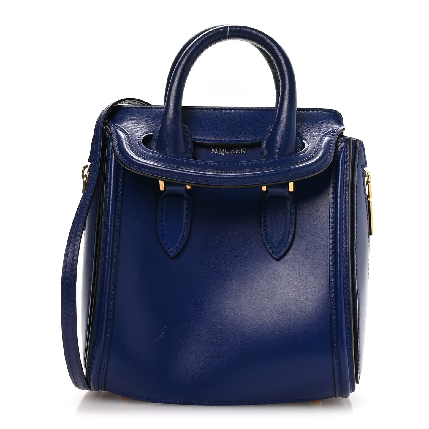 Calfskin Mini Heroine Royal Blue