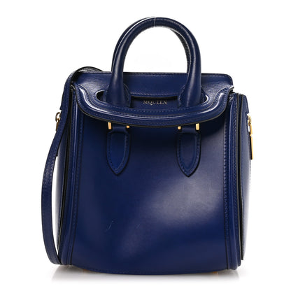 Alexander McQueen Calfskin Mini Heroine Royal Blue 1 of 11