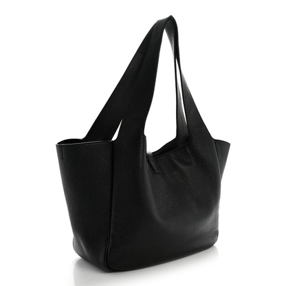 Saint Laurent Grained Deerskin Bea Tote Black 3 of 15