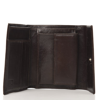 Fendi Zucca Compact Wallet Tobacco 5 of 7