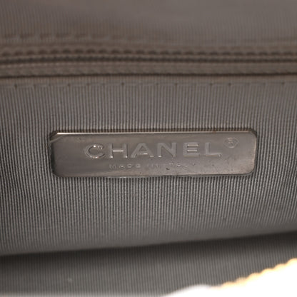 Chanel Metallic Aged Calfskin Quilted Small Gabrielle Hobo Light Silver 6 of 12