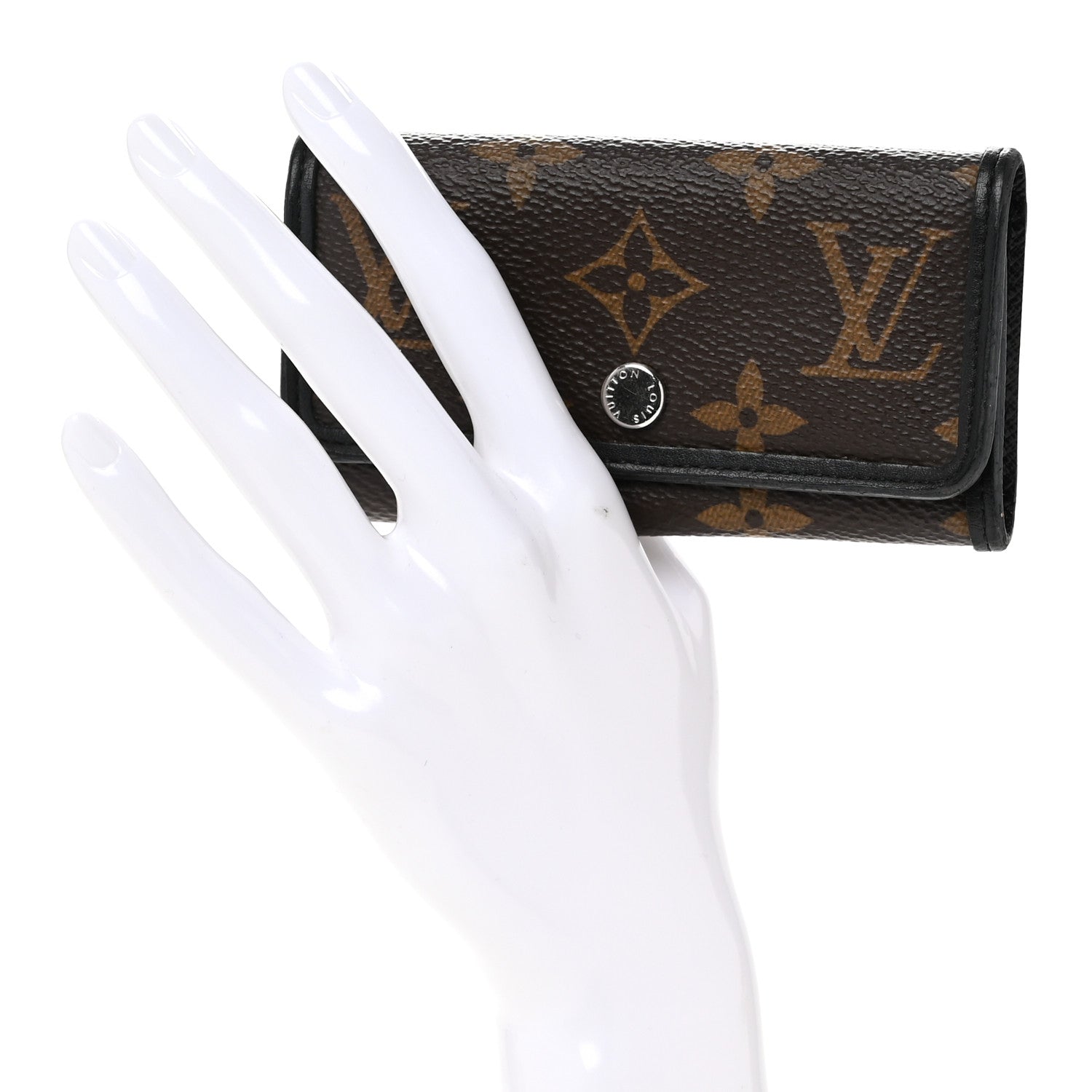 Louis Vuitton Monogram Macassar 6 Key Multicles Holder 2 of 10