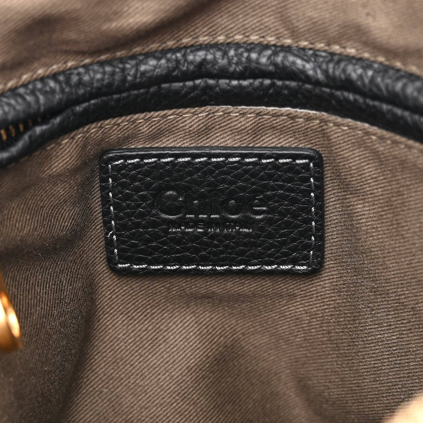 Calfskin Medium Marcie Satchel Black