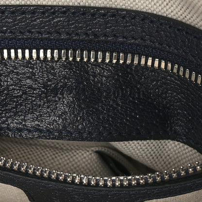 Gucci GG Supreme Monogram Textured Dollar Calfskin Web Small Ophidia Messenger Bag Beige Blue 8 of 10