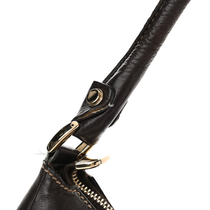 Gucci Monogram Large D Gold Hobo Dark Brown 14 of 14