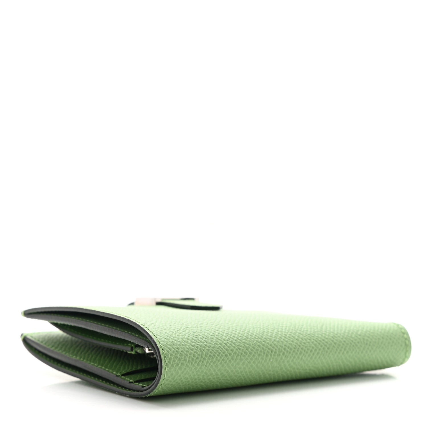 Hermes Epsom Bearn Compact Wallet Vert Criquet 4 of 7