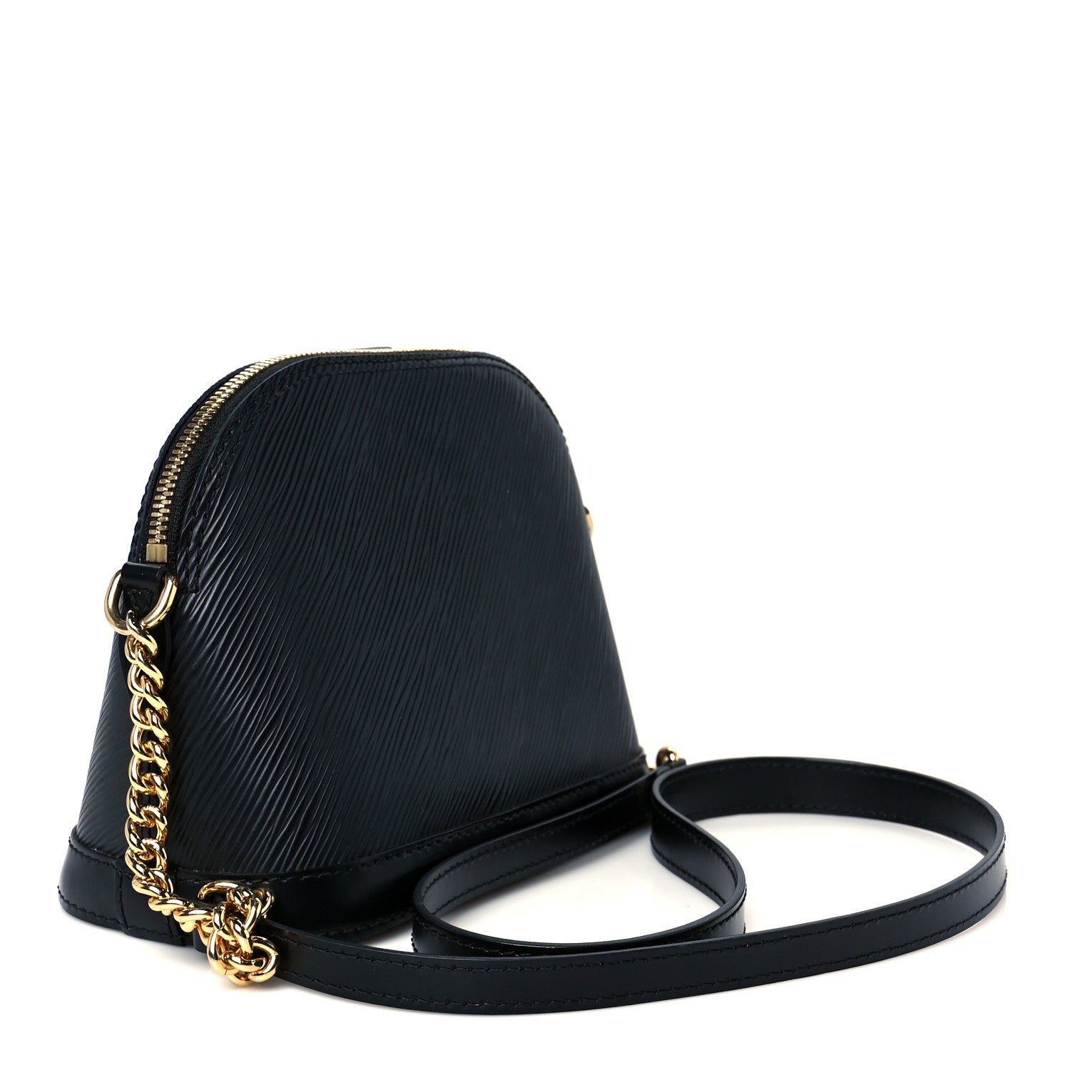 Louis Vuitton Epi Alma Mini Black 3 of 11