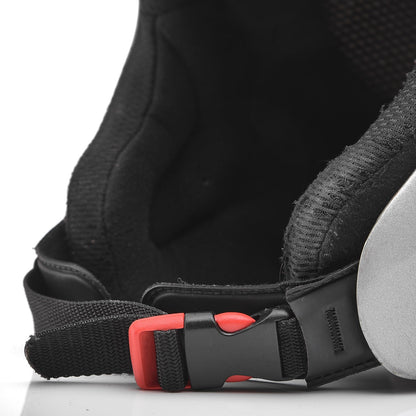 Chanel Metallic Ski Helmet Grey 8 of 20