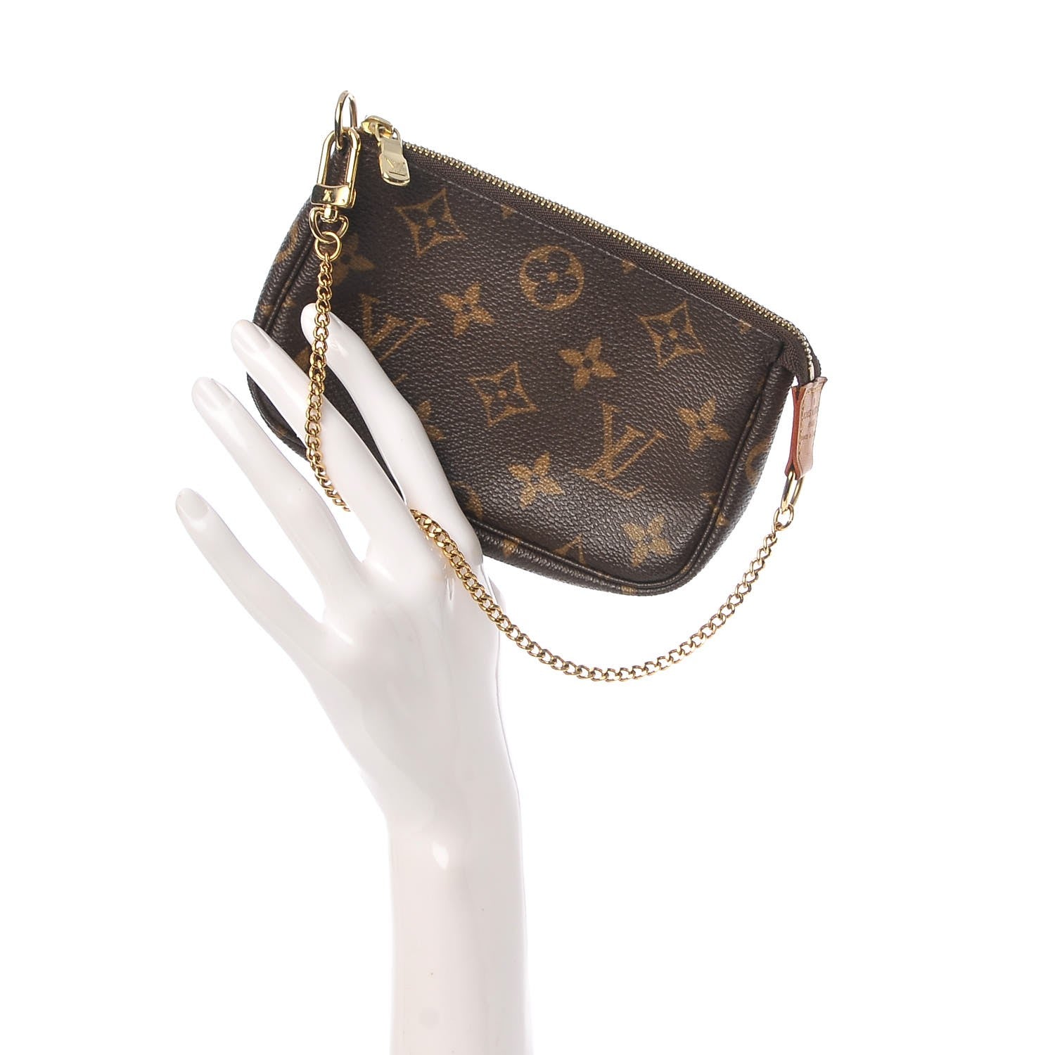 Louis Vuitton Monogram Mini Pochette Accessories 3 of 9