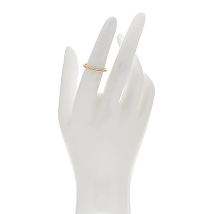 Van Cleef & Arpels 18K Yellow Gold Small Perlee Ring 52 6 2 of 5