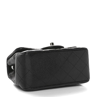Chanel Caviar Quilted Mini Square Flap Black 4 of 11