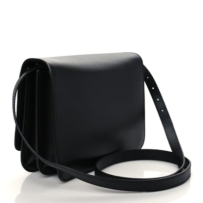 Burberry Calfskin Medium TB Bag Black 2 of 8